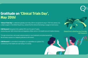 [C&R Research] Gratitude On ‘Clinical Trials Day’, May 20th!